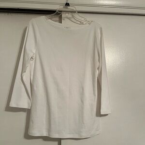 Talbots Classic White Tee